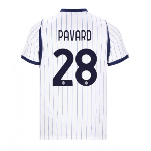 Inter Milan Benjamin Pavard #28 Jalkapallovaatteet Vieraspaita 2026-27 Lyhythihainen